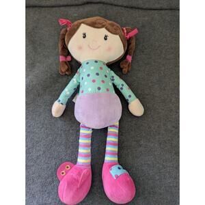 Snuggle Stuffs Sugar Snap Activity Educational Stuffed Doll  15" Busy Doll